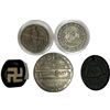 Image 2 : Assorted German WW II Collectible Coins & Cap Badge