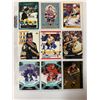Image 3 : 4 Sheets Of Various NHL Hockey Cards: Young Guns, NHL Stars, Upper Deck, Topps, & More