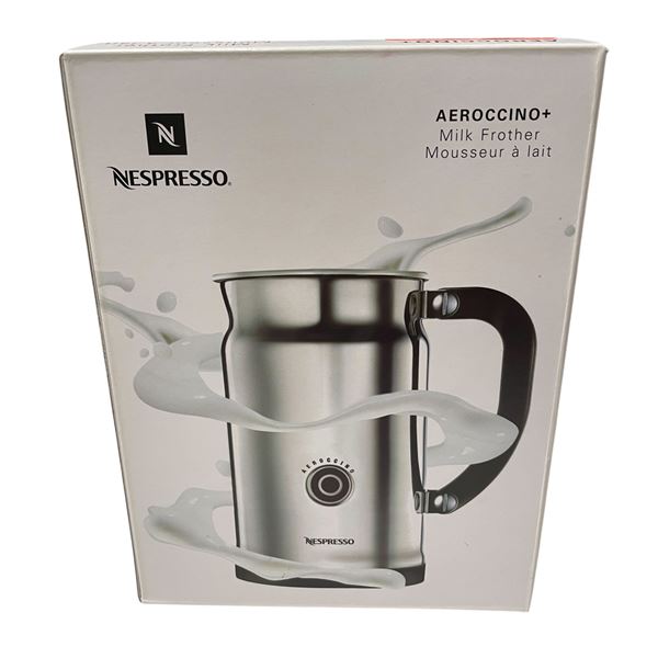 New Nespresso Aeroccino+ Milk Frothier