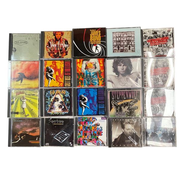 Variety Of CDs: The Rolling Stones, Best Of James Bond, Def Leopard, & More