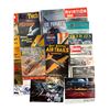 Image 2 : Vintage Ford Motorcraft Brochure Store Display With Assorted Brochures & Aviation Magazines