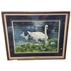 Image 1 : Vintage Framed Original Painting By Colin Foo Titled "Evening Light"