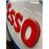 Image 2 : Large Esso Gas Station Sign (Cracked On Face)