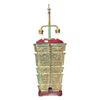 Image 1 : Very Heavy Vintage Cast Metal Asian Temple Style Lamp