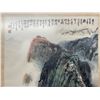 Image 2 : Vintage Chinese Original Watercolour Art Mountain Scene Art