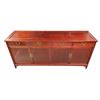 Image 2 : Vintage Rose Wood Side Table With Curved Edges