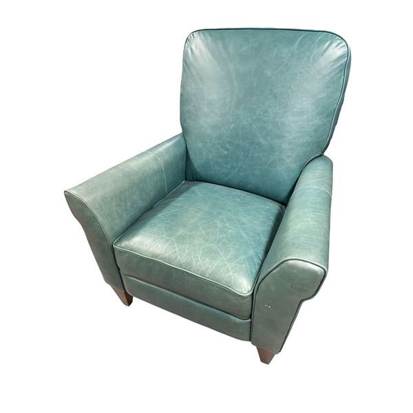 Vintage Green Reclining Lounge Chair