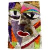 Image 1 : Picasso Made In India 5 x 8ft Colourful Rug