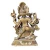 Image 2 : Vintage Cast Metal Ganesh Statue