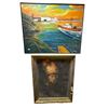 Image 1 : Lot of 2 Framed Artworks; 1 Original and 1 Print