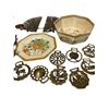 Image 2 : Vintage Variety Lot; Binoculars, Floral Lamp Shades, Porcelain Dishware and More
