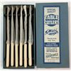 Image 2 : 4 French Ivory Handled Knife Sets; Mutual, Haddop Paul and More