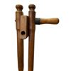 Image 3 : Vintage Wooden Large Sewer's Spinning Wheel