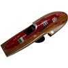 Image 1 : Rare Maserati KD 13 Hydroplane Model Ship Stamped 1217 Underneath