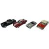 Image 1 : 4 Die Cast 1/43 Scale Cars: BMW 503 Coupe, '66 Shelby GT350, Alfa Romeo #427, & 1955 Chevy Bel Air