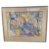 Image 1 : Vintage Original 1991 Pastel Clown Art "Tired Clown" Artist Signed