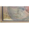Image 2 : Vintage Original 1991 Pastel Clown Art "Tired Clown" Artist Signed
