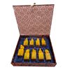 Image 1 : 9pc Yellow Stone Sealed Stamps