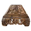 Image 3 : Vintage Bintara Art Gallery Floral Carved Wood Display Pedestal