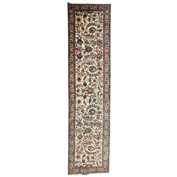 100% Authentic Hand Knotted Wool Persian Rug Made in  Iran Runner