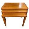 Image 1 : Vintage 3 Piece Teak Nesting Tables