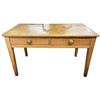 Image 1 : Early 19th Century European Tapered legged Farm Table With Leaf 