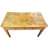 Image 3 : Early 19th Century European Tapered legged Farm Table With Leaf 