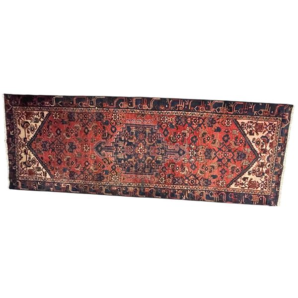 100% Authentic Hand Knotted Wool Persian Rug Made in  Iran Runner
