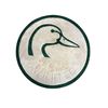 Image 1 : Vintage Ducks Unlimited Circular White and Green Rug
