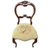Image 4 : 3 Vintage Chairs; Two Children's Chairs and One Balloon Back Chair 2 of 3 are Needle Point