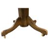 Image 3 : Antique Oak Round Table on Castors