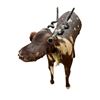 Image 3 : Vintage Taxidermy Folk Art Unique Goat Fur