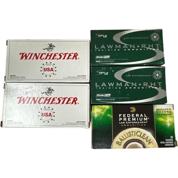 250 Rounds of 40 Smith & Wesson Ammunition