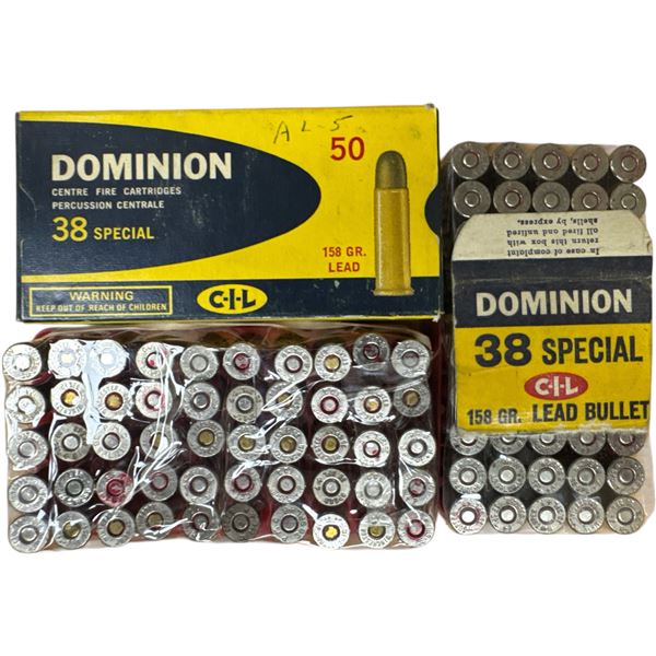 150 Rounds of 38 Special Ammunition