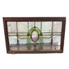 Image 2 : Vintage Stain Glass Window with Two Broken Panes