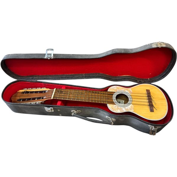 Vintage Inti Charango Ten String w Mother of Pearl Inlay Musical Instrument