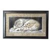 Image 1 : 2007 Framed Robert Bateman "Sleeping Snow Leopard" Print