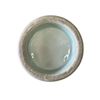Image 3 : Vintage Asian Light Green Glazed Pottery Vase w Poppy Details