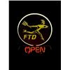 Image 1 : FTP Neon Open Sign With Winged Helmet