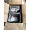 Image 2 : MARINA BARON TANDEN SHORT 4 BIN SLIDE OUT CABINET ORAGNIZER SYSTEM, 2X15 LITRE AND 2X12 LITRE