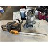 Image 1 : POULAN CHAINSAW AND FLUENT POWER WATER PUMP