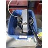 Image 2 : TOTE OF LARGE BOLTS, FUSES, TORCH AND MORE