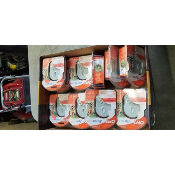 TRAY OF NEW OFF! MOSQUITO REPELLANT LCIP ONS