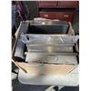 Image 3 : BOX OF METAL CASES