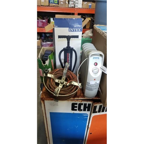 AIR PUMP, 12V PUMP, EXTENTION CORD AND HEATER