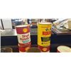 Image 2 : 7 VINTAGE OIL CANS EMPTY