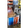 Image 1 : PARTS ORGANIZER WITH BATTERY CHARGER, SHOP CREEPER AND CRUTCHES