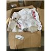 Image 1 : BOX OF NEW PLASTIC SHOPPING BAGS