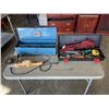 Image 1 : 2 TOOL BOXES WITH CONTENTS AND ANGLE GRINDER