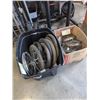 Image 1 : TOTE AND BOX OF WHEELS